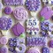 Bakell - Purple Purple Luster Dust (4g, 1x Jar) Edible Vegan Dust & Paint for Baking, Desserts and Beverages